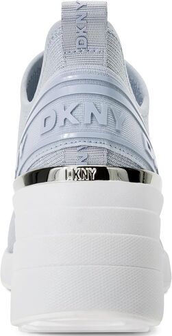 DKNY Women's Keeva Slip On Wedge Sneaker مع شعار in Saudi Arabia