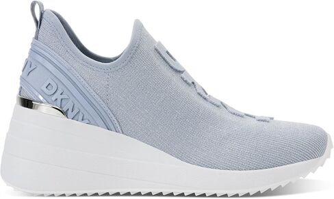 DKNY Women's Keeva Slip On Wedge Sneaker مع شعار in Saudi Arabia