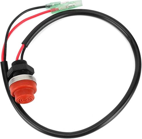 لعام 1989 ، زر ابدأ خارج الخارجي ، Yctze PowerSports Carburetors Interruptor Marine Push Button 4 مناسبة لتبديل الخارجي توقف كيل in Saudi Arabia