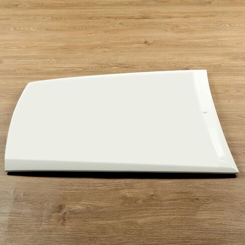 Hecasa Air Hood Vent Scoop متوافق مع 2015-2017 Ford Mustang Front Hood Scoop Wover Painted Plastic White in Saudi Arabia