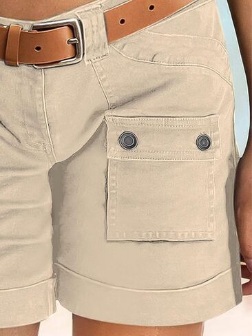 Flamingals Flamingals Low Low Weavt Roll Shisps with flap gobicets natual fashion strendy mid hid shit shorts in Kuwait