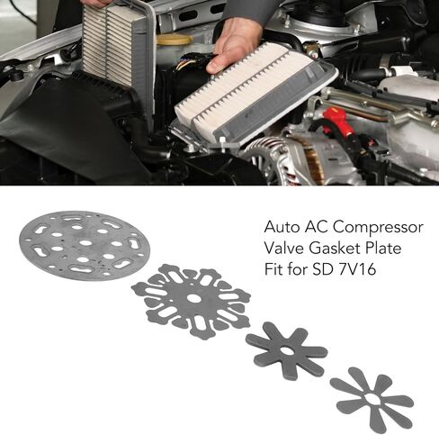 AC Compressor Valve Gasket, AC Compressor Valve Plate Car Air Conditioning Compressor Valve Plate Gasket Replacement for SD 7V16 in Saudi Arabia