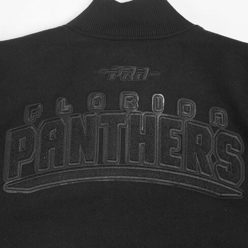 Mens NHL Classic Triple Black Varsity Jacket in Saudi Arabia