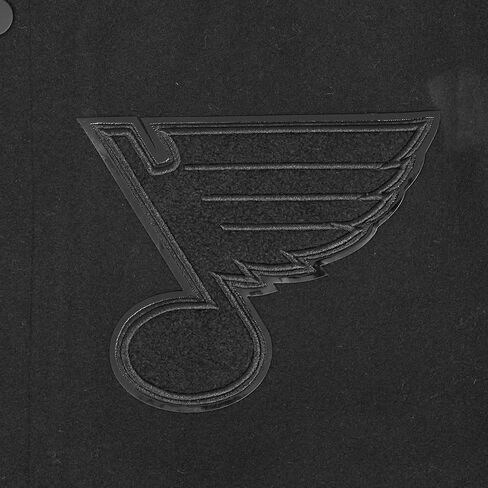 Mens NHL Classic Triple Black Varsity Jacket in Saudi Arabia