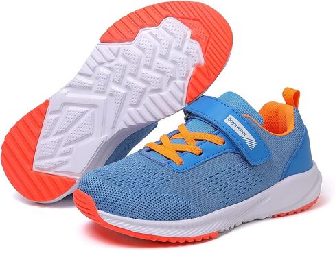 Kids Athletic Tennis Shoes, Lightweight Running Sneakers, Non-Slip Sport Shoes, Boys Girls in Saudi Arabia