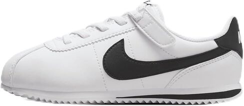 Nike Cortez EasyOn Little Kids' Shoes (DM0951-108, White/Black) Size 12 in Saudi Arabia