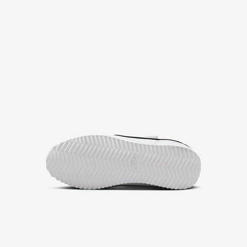 Nike Cortez EasyOn Little Kids' Shoes (DM0951-108, White/Black) Size 12 in Saudi Arabia