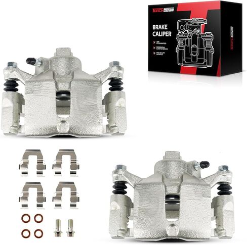 Torchbeam Rear Brake Calipers Set for Toyota 2007-2016 Tundra, Toyota 2008-2016 Sequoia, Rear Left and Rear Right Calipers Replace # 19B3276+19B3277 in Saudi Arabia