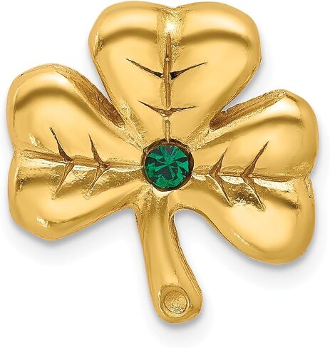 Solid Shamrock Lapel Pin in Saudi Arabia
