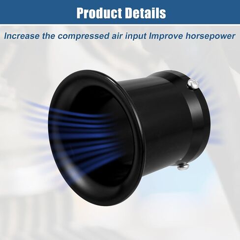 X AUTOHAUX 55mm 2.17" Velocity Stack Motorcycle Carburetor Air Filters Carb Funnel Trumpet Air Cleaner Intake Wind Horn Cup for Honda for Yamaha for Kawasaki ATV Dirt Bike Aluminum Alloy Red in Saudi Arabia