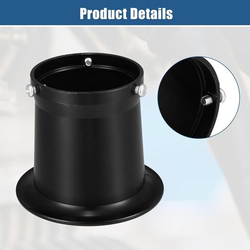 X AUTOHAUX 55mm 2.17" Velocity Stack Motorcycle Carburetor Air Filters Carb Funnel Trumpet Air Cleaner Intake Wind Horn Cup for Honda for Yamaha for Kawasaki ATV Dirt Bike Aluminum Alloy Red in Saudi Arabia