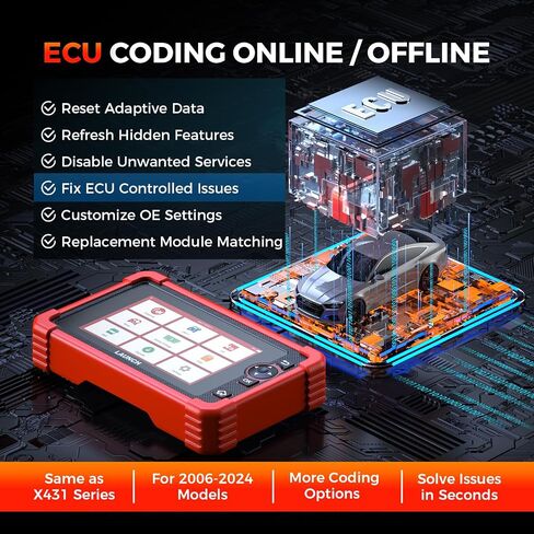 LAUNCH X431 CRP919X OBD2 Scanner,ECU Coding Bidirectional Scan Tool,31+Reset,CAN FD/DoIP,FCA Autoauth, 100+ Brands OBD2 Scanner Diagnostic Tool,All Systems Diagnostic Scanner, IMMO Car Scanner in Saudi Arabia