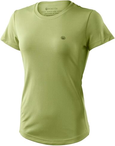 Beretta Women's Ciel Tech Upf 50 Treadable Lightweight Equiping Active Shooting Nature Outdoor Sleeve T-Shirt in Kuwait
