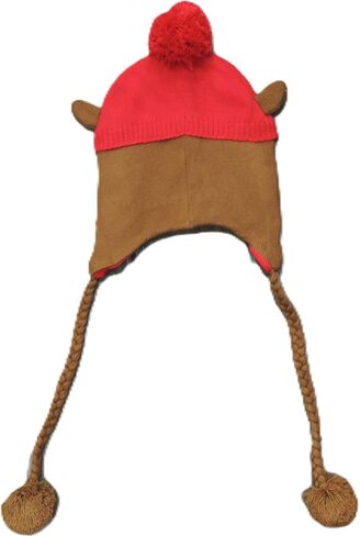 Buc -ee's Beaver Beanie Earflap - قفازات القفازات - قبعة شتوية دافئة - ناعمة - صغار الشباب - البالغ - للجنسين in Saudi Arabia