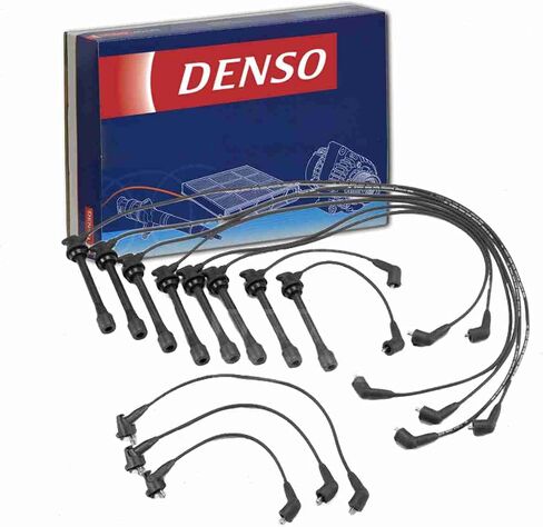 DENSO Spark Plug Wire Set compatible with Lexus LS400 4.0L V8 1990-1997 in Saudi Arabia