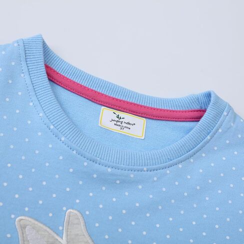 Mrocioa Toddler Girls Sweatshirt Crewneck Hoodies Long Sleeve Fall Winter T-Shirt Kids Cotton Tops in Saudi Arabia