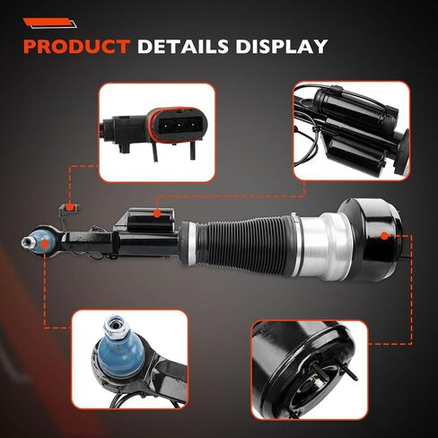 STUNTER STRUPENSION STRUTER الجبهة اليمنى المتوافقة مع مرسيدس-بنز 2007-2013 S350/S450/S550/S600/S65 AMG/S63 AMG- OEM استبدال 2213201838 ، #221320053888 in Saudi Arabia