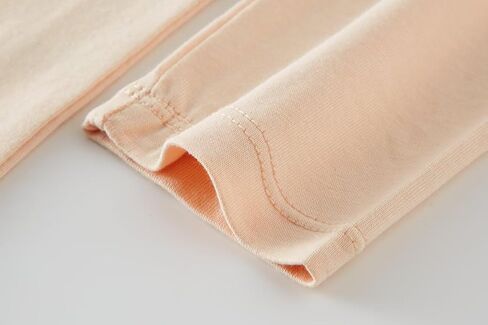 Huata Boys Girls Long Sleeve T-Shirt Unisex Crewneck Tee 2 Packs in Kuwait