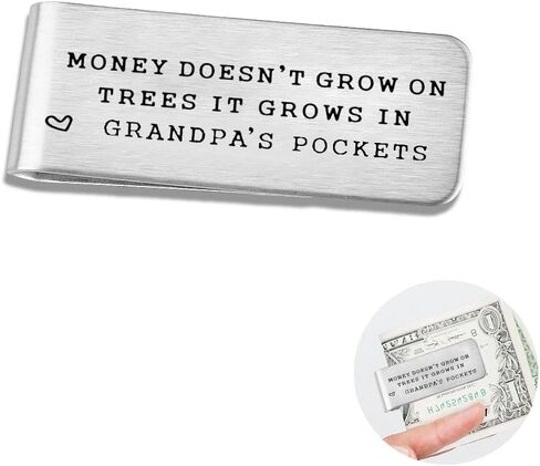 Money Clip for Dad Fathers Day Gift from Daughter Funny Dad Birthday Gift for Dad Father Gifts for Men Daddy Gifts for Men Father's Day Gift for Daddy Money Holder for Dad Gifts from Daughter in Kuwait