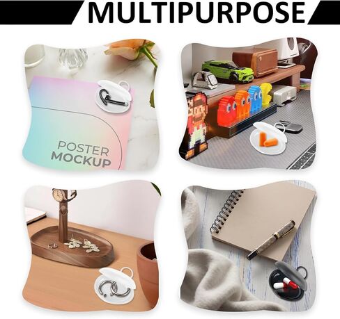 Ear Plug Case,4 Pieces Earplug Case,Carrying Mini Portable Suitable for Travel,Business Trip,Outdoor Activities,Keychains,Earplugs,Trinkets,Pills (Round) in Saudi Arabia