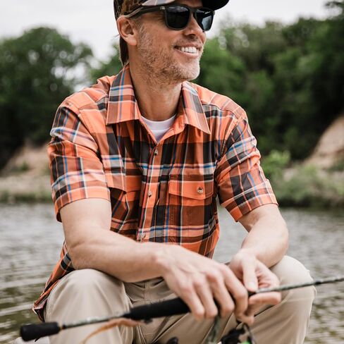 Field & Stream Men's Line Burner Short Sleeve Fishing Shirt in Kuwait