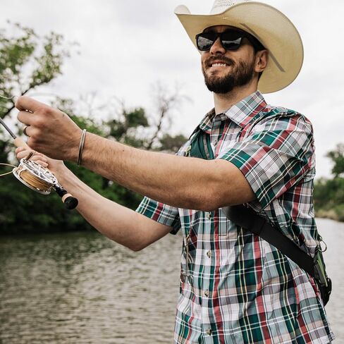 Field & Stream Men's Line Burner Short Sleeve Fishing Shirt in Kuwait