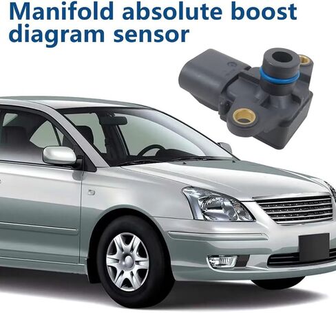 Upgraded by Icelily Manifold Absolute Boost Pressure Sensor for 2004-2007 Caravan 6 Cyl 3.3L C/V SE Sport SXT in Saudi Arabia