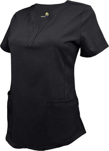 Natural Uniforms Women's Ultra Soft Stretch Drop-Neck Scrub Top 8200 in Saudi Arabia
