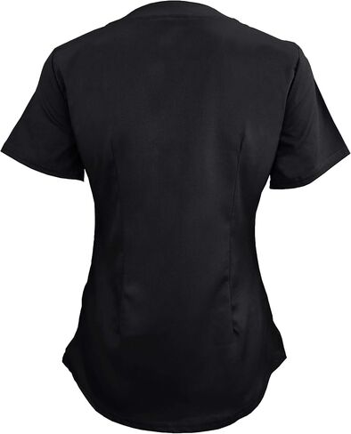 Natural Uniforms Women's Ultra Soft Stretch Drop-Neck Scrub Top 8200 in Saudi Arabia