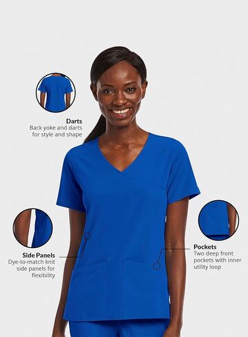 Maevn Matrix Impulse Women’s Mock Wrap Top in Kuwait