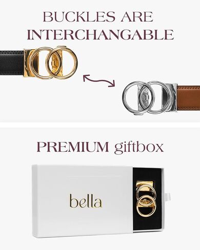 Belt - Ratchet Belt for Women - Womens Belts for Jeans - Fashion Belt for Women - Leather Belt for Dresses in Saudi Arabia