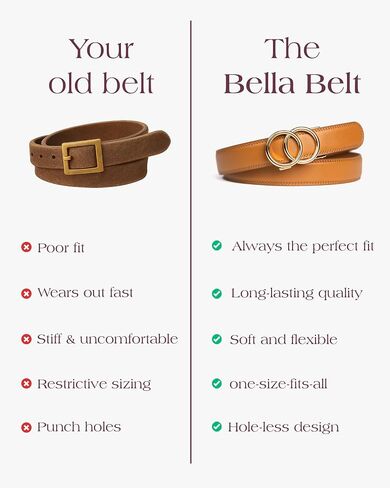 Belt - Ratchet Belt for Women - Womens Belts for Jeans - Fashion Belt for Women - Leather Belt for Dresses in Saudi Arabia