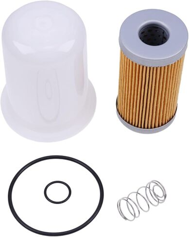 Fuel Filter w/Bowl & Spring T111383 M808286 M808285 Compatible with John Deere 870 955 970 990 1070 4475 5575 6675 7775 4500 4510 4600 4610 4700 4710 in Saudi Arabia