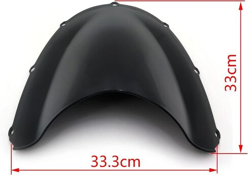 HongK- Motorcycle 2001-2003 CBR954RR Clear Double Bubble Windshield WindScreen [P/N: CFP-1179-3-CL] in Kuwait