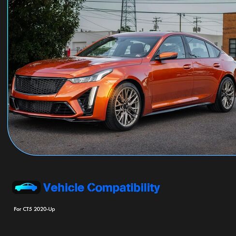 Smoked LED Side Marker Light Replacement for 2020 2021 2022 2023 2024 CT5 Front Bumper Side Marker Lights in Kuwait