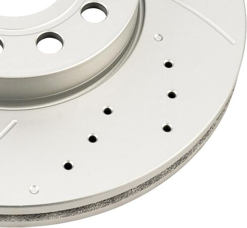 Torchbeam Front Brakes and Rotors Kit Brake Pads Brake Rotors and Pads Compatible with Kia 2010-2013 Forte 2.0L, Kia 2010-2013 Forte Koup 2.0L,Brake Rotors + Ceramic Pads Kit in Saudi Arabia