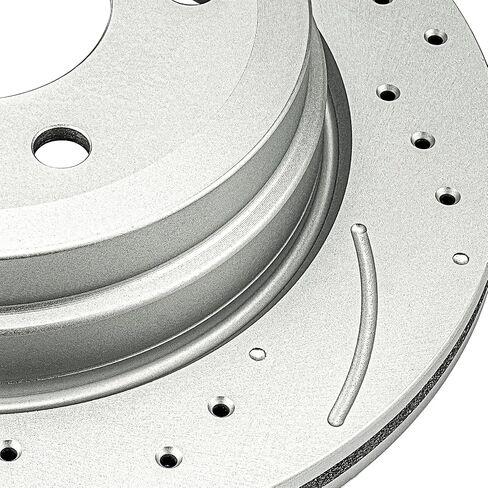 Torchbeam Front Brakes and Rotors Kit Brake Pads Brake Rotors and Pads Compatible with Kia 2010-2013 Forte 2.0L, Kia 2010-2013 Forte Koup 2.0L,Brake Rotors + Ceramic Pads Kit in Saudi Arabia