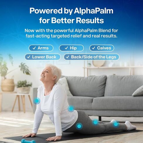 Advanced Nerve Support Complex with AlphaPalm, Pea, Vitamin B Complex, and 300mg Alpha Lipoic Acid - Comprehensive 120 Capsules Formula for Nerve Health and Cellular Energy in Saudi Arabia