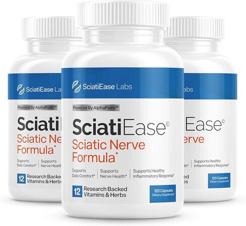Advanced Nerve Support Complex with AlphaPalm, Pea, Vitamin B Complex, and 300mg Alpha Lipoic Acid - Comprehensive 120 Capsules Formula for Nerve Health and Cellular Energy in Saudi Arabia