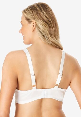 Amoureuse Women's Plus Size Embroidered Underwire Bra in Saudi Arabia
