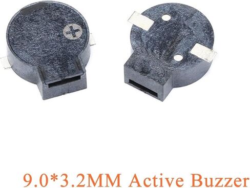 10pcs Buzzer 5020 7525 8530 9650 1230 9032 3V 3.6V 5V Mini Mini Mini Active Piezo Buzzo Stabeaker Kit Electronic Kit (7525 السلبي) in Saudi Arabia