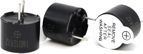 10pcs/lot DC12V 12095 النشط الجرس الإنذار TMB12A12 DIMENSION12X9.5MM PUZAR DIN مستمر PITH 7.5 مم 90DB in Saudi Arabia