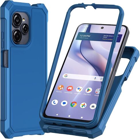 Case for Blu Speed Ultra 5G B1660V with Screen Protector Red in Kuwait