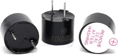 10pcs/lot 3V 12095 Active Buzzer Magnetic Long Continous Beep Tone Alarm Ringer 12x9.5mm Active Piezo Buzzers TMB12A03 in Saudi Arabia