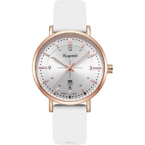 Ladies Quartz Analog Watch,Silicone Band, Calendar Date Display, Water Resistant, Watch for Women Nurses Female Nursing in Kuwait