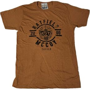 Graphic T-Shirt, Est. 2000, Rust Brown in Saudi Arabia