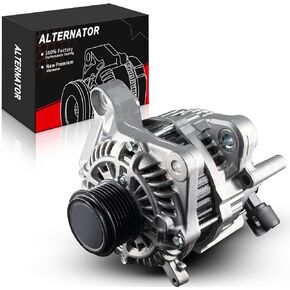 2.4l Accord Alternator for:-Honda Accord Ex Ex-L Lx Lx-S Sport 2014-2017 2.4L Automatic CVT Transmission for:-Honda Accord 2014 2015 2016 2017 2.4L, 12V 110Amp CW, 31100-5A2-A02 14489N (New) in Kuwait