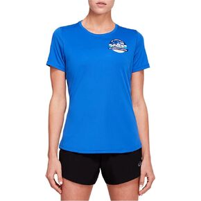 تي شيرت رسومات ماراثون ASICS L.A. ، الأزرق ، المتوسط in Saudi Arabia