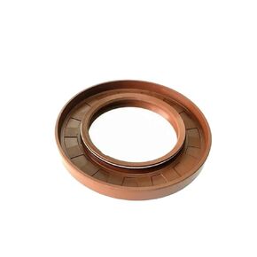 Brown FKM Framework Oil Seal TC Fluoro Rubber Gasket Rings Cover Double Lip with Spring for Bearing ID*OD* 21/22/23/24/25MM(24x35x8(2pcs)) in Kuwait